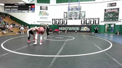 120-126 lbs Round 2 - Daniel Corona, Rio Grande vs Antonio Ochoa, Franklin High School