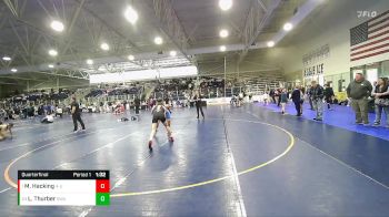 126 lbs Quarterfinal - Maddax Hacking, 4A - Uintah vs Logan Thurber, Sanderson Wrestling Academy
