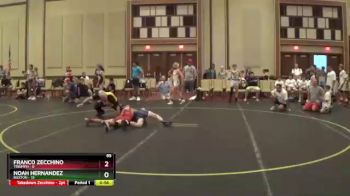 85 lbs Quarterfinals (8 Team) - Franco Zecchino, Triumph vs Noah Hernandez, Buxton