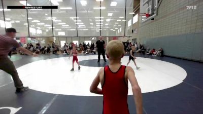 42-47 lbs Quarterfinal - Jace Gilbert, Declo Stingers vs Rhett Wolfley, Snake River Wrestling Club