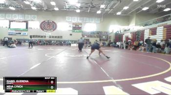 114 lbs Cons. Round 6 - Neva Lynch, Baker vs Isabel Guerena, Emmett