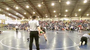 141 lbs Champ. Round 2 - Luke Sutherland, Lone Peak vs Ean Borden, West High