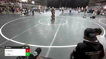 57 lbs Rr Rnd 1 - Mia Sky Gamez, La Junta Wolfpack vs Evan Vigil, Goldmans WAR