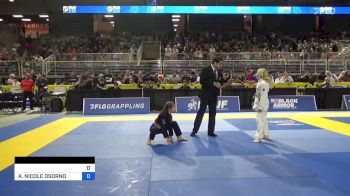 RILEY SAGE KERNS vs KENSLEY NICOLE OSORNO 2024 Pan Kids Jiu-Jitsu IBJJF Championship