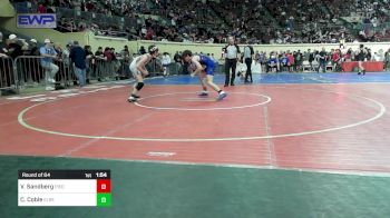 113 lbs Round Of 64 - Vance Sandberg, Piedmont vs Cooper Coble, El Reno