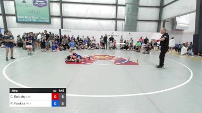 29 kg Quarterfinal - Chelsea Goldsby, Charlie's Angels-Black vs Rilynn Fowkes, Valkyrie Girls WC