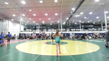 100 lbs Rr Rnd 2 - Izzabella Timonera, Scorpions - Girls vs Evelyn Pittman, Central Pennies