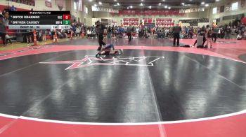 90 lbs Semifinal - Bryken Causey, MATPAC Wrestling - ND vs Bryce Kraemer, ROCORI