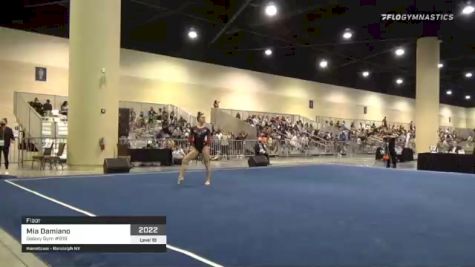 Mia Damiano - Floor, Galaxy Gym #919 - 2021 USA Gymnastics Development Program National Championships