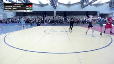 109-I2 lbs Semifinal - Christian Vecchione, Pro-ex Wrestling Club vs Greg Bellisari, Farmingdale