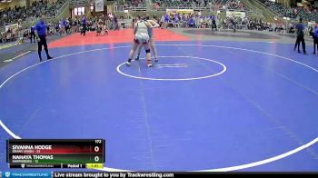 172 lbs Round 3 (4 Team) - Nahaya Thomas, Harrisburg vs Sivanna Hodge, Grant Union