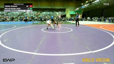 101 lbs 3rd Place - Yandel Basham, Hot Shots Wrestling vs Declan Rickel-Cruz, Team Aggression
