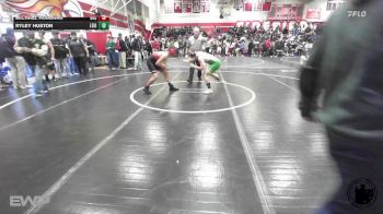 165 lbs Champ. Round 1 - Ryley Huston, Leigh vs Michael Hubbard, Hollister High School