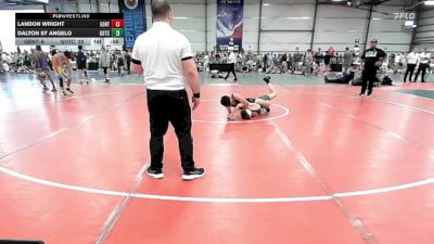 119 lbs Rr Rnd 2 - Landon Wright, Gentile Trained vs Dalton St Angelo, Team Gotcha National