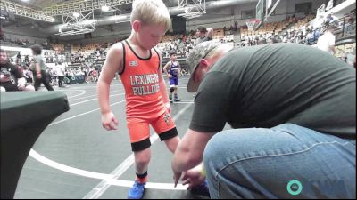 52 lbs Consolation - Ryatt Luchsinger, Lexington Wrestling Club vs Michael Fabela, Chickasha Youth Wrestling