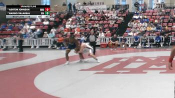 175 lbs 5th Place Match - Ashton Johnson, Boyd Buchanan High School vs Gavino Villareal, Battle Ground Academy