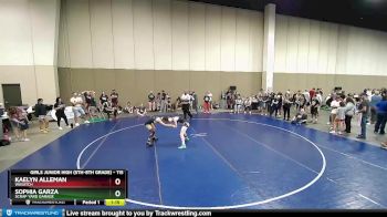 115 lbs Round 1 - Sophia Garza, Scrap Yard Garage vs Kaelyn Alleman, Wasatch