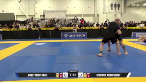 Chadwick Joseph Willey vs Jeffrey Albert Blake 2025 World IBJJF Jiu-Jitsu No-Gi Championship