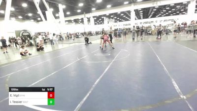 126 lbs Round Of 16 - Ethan Vigil, Other Team vs Isaac Tessier, South Hills HS