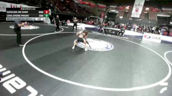 7th Place Match - Katalina De Haro, Work Horse Wrestling Club vs Livia Stone Prado, Guardian Knights Wrestling Club