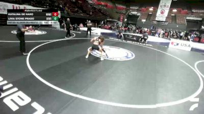 7th Place Match - Katalina De Haro, Work Horse Wrestling Club vs Livia Stone Prado, Guardian Knights Wrestling Club