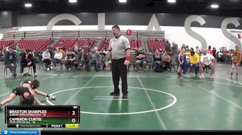 60 lbs Round 2 (8 Team) - Braxton Sharples, Junior Terps Xpress (MY) vs Cameron Curtis, Team Gotcha (IL)