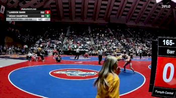 165-6A Cons. Round 2 - Landon Barr, Forsyth Central vs Noah Hampton, Richmond Hill HS