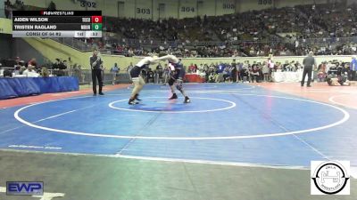 113 lbs Consi Of 64 #2 - Aiden Wilson, Tecumseh vs Tristen Ragland, Moore JH