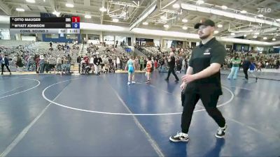 78 lbs Cons. Round 3 - Otto Mauger, Sanderson Wrestling Academy vs Wyatt Johnson, Sanderson Wrestling Academy