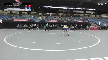 117 lbs Semifinal - 3 Salyna Shotwell, Life vs 2 Camille Fournier, Texas Wesleyan