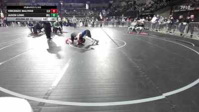 112 lbs Round Of 16 - Vincenzo Maltese, Elite NJ vs Jaxon Lonk, Williamstown Braves