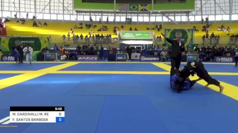 MONALISE CARDINALLI M. REBOUÇAS vs FERNANDA SANTOS BARBOSA DE OLIVE 2023 Brasileiro Jiu-Jitsu IBJJF