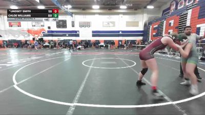 155 lbs Cons. Round 4 - Lindsey Smith, Torrance vs Chloe Williams, Burroughs