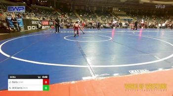 84 lbs Consolation - Jonathan Sells, Salem Elite Mat Club vs Anze Williams, Meridian Maniacs