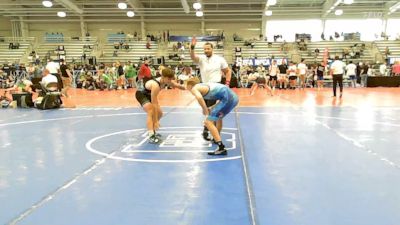 132 lbs Rr Rnd 3 - Brody Weimer, Indiana Outlaws White - HSB vs Aristoteli Bobotas, 4M Power - HSB