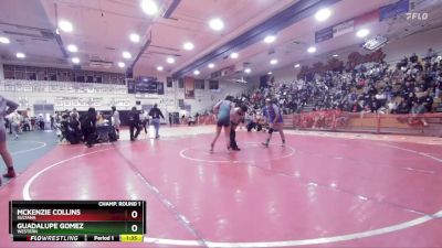 140 lbs Champ. Round 3 - McKenzie Collins, Sultana vs Guadalupe Gomez, Western