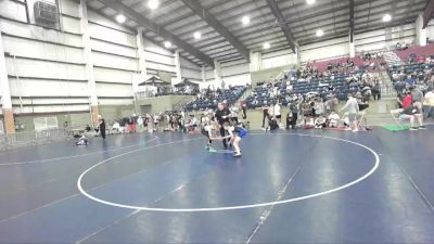 101 lbs Cons. Round 2 - Aiden Maesar, Montana vs Taegan Leavitt, Utah