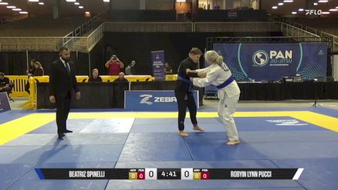 Robyin Lynn Pucci vs Beatriz Spinelli 2026 Pan Jiu Jitsu IBJJF Championship