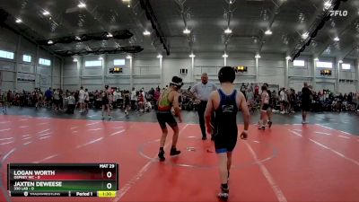 98 lbs Round 2 (4 Team) - Jaxten Deweese, 330 Lab vs Logan Worth, Osprey WC