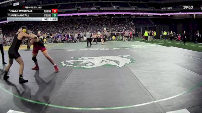 D4-215 lbs Quarterfinal - Isaac Westfall, Reading vs Jake Hascall, Otisville LakeVille Memorial