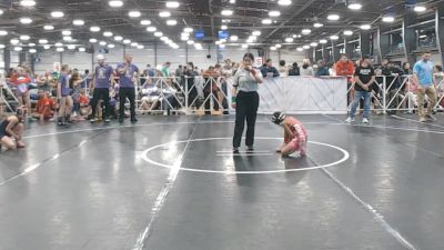 60 lbs Round 2 (3pm Friday) - Delaney Coleman, Lady Reapers vs Samantha Ham, Minnesota Funky Singlets