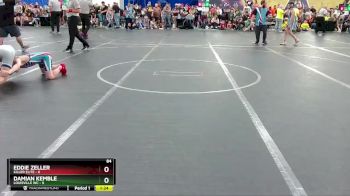 84 lbs Round 1 (8 Team) - Damian Kemble, Louisville WC vs Eddie Zeller, Killer Elite