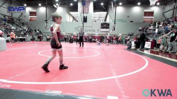 52 lbs Rr Rnd 4 - Brenden Jackson, Pin-King All Stars vs RYDER WOODS, Warhorse Wrestling Club