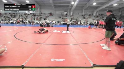 113 lbs Rr Rnd 2 - Cody Duvendack, MI MAFIA (COBRA MAFIA) vs Isaac Brambley, Yeti: Special Forces