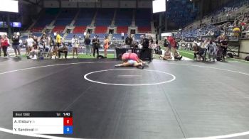 180 lbs Cons Semi - Autumn Elsbury, Iowa vs Ylyana Sandoval, Oregon