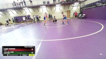 120 lbs Cons. Round 2 - Dylan Lair, Rock Port vs Luke Farmen, MWC