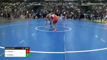 157 lbs Consolation - Adam Looney, Millard South vs Jaxon Schafer, Boone Central