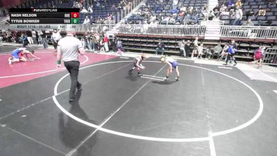 55 lbs Consolation - Nash Nelson, Riverton USAW vs Tytus Bowker, Thermopolis WC