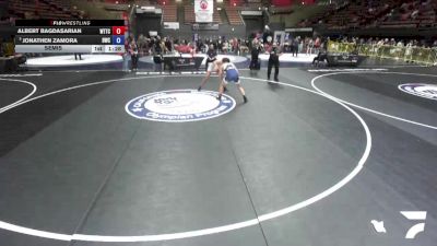 155 lbs Semis - Albert Bagdasarian, World Team Training Center vs Jonathen Zamora, Dethrone Wrestling Club