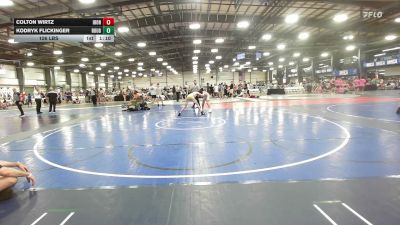 126 lbs Rr Rnd 3 - Colton Wirtz, Iron Faith Black - HSB vs Kodryk Flickinger, Roughnecks - HSB